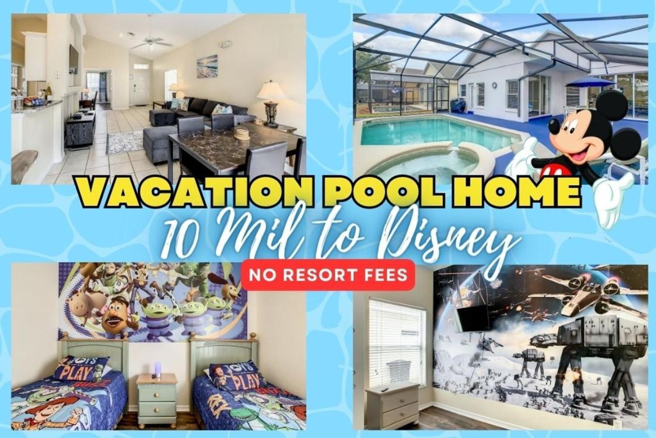 Glenbrook Vacation Poolspa Home Орландо Экстерьер фото