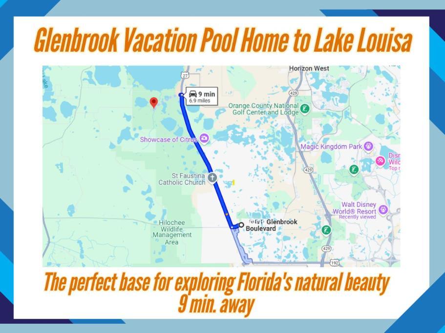 Glenbrook Vacation Poolspa Home Орландо Экстерьер фото